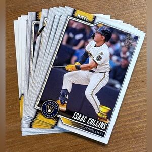 (10) 2026 Topps MLB Brewers Card Lot 2026 Topps MLB Milwaukee Brewers Card Lot